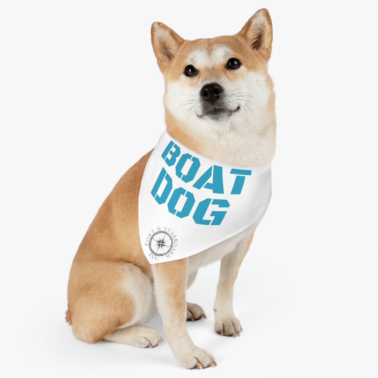 Port & Starboard Inc. "BOAT DOG" Pet Bandana Collar