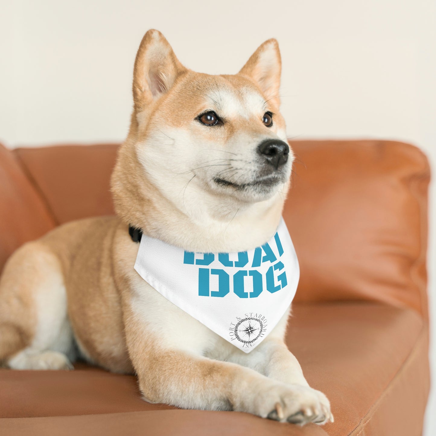 Port & Starboard Inc. "BOAT DOG" Pet Bandana Collar