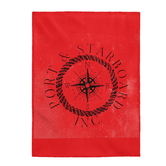 Port & Starboard Inc. Velveteen Plush Blanket