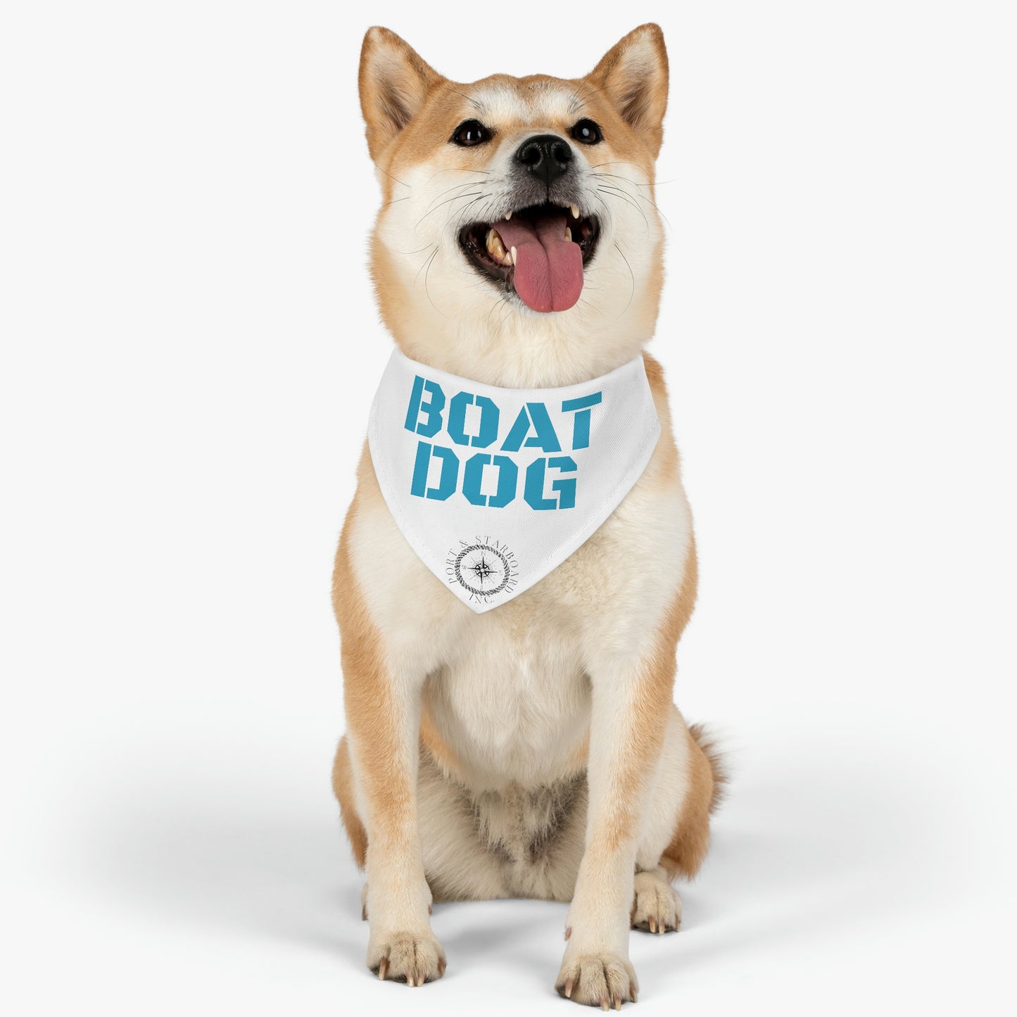 Port & Starboard Inc. "BOAT DOG" Pet Bandana Collar