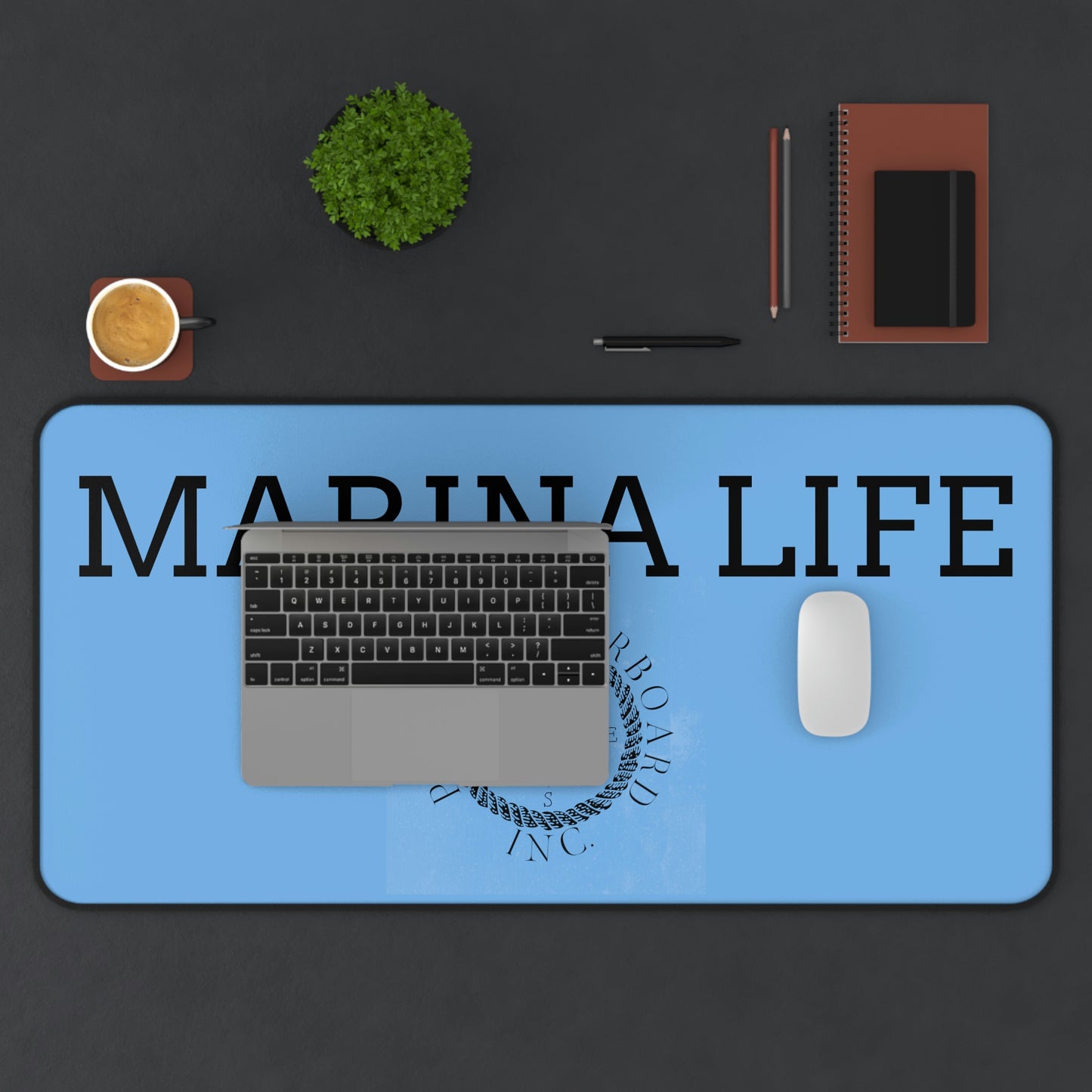 Port & Starboard Inc. "Marina Life" Desk Mat