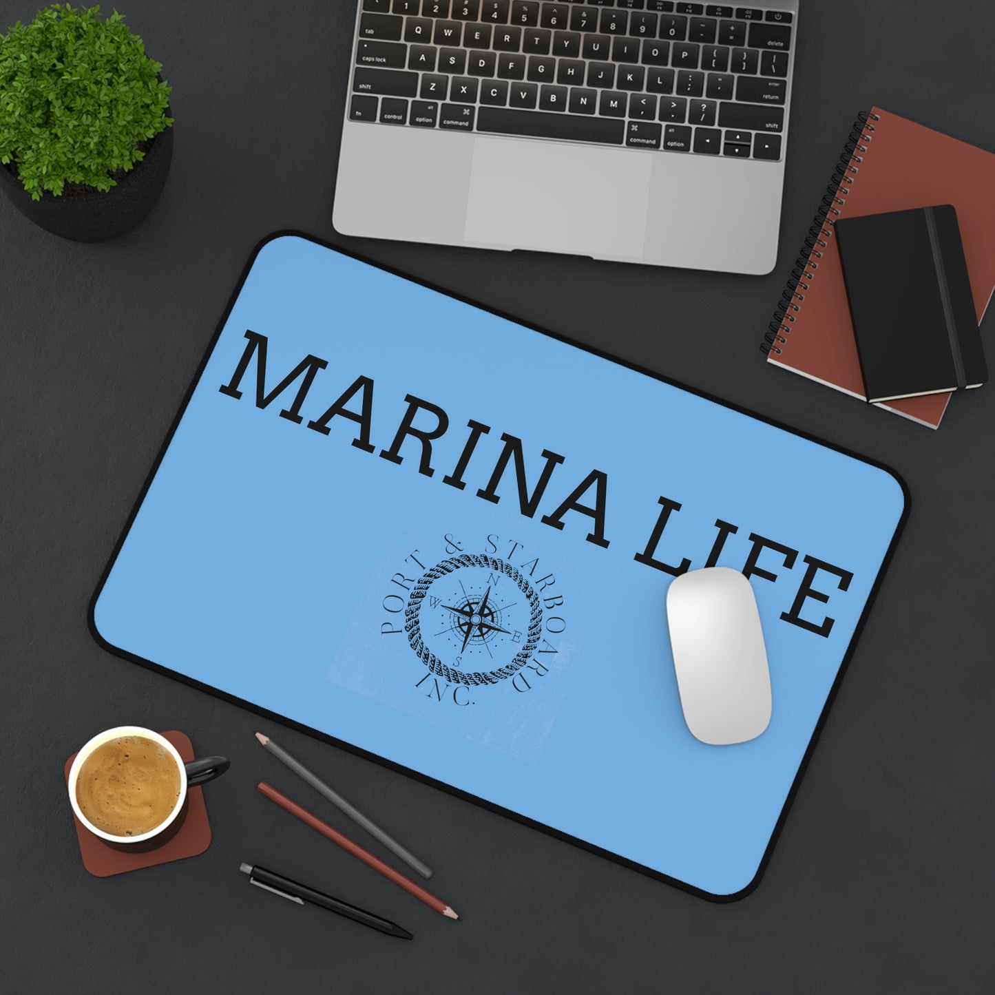 Port & Starboard Inc. "Marina Life" Desk Mat